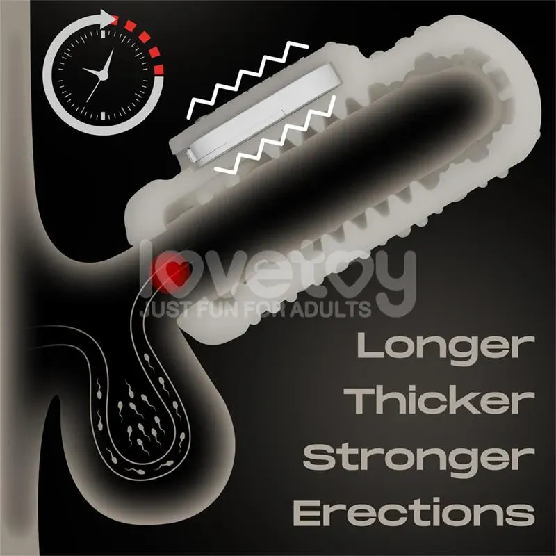 LOVETOY Knights Ring vibreeriv peenisemansett