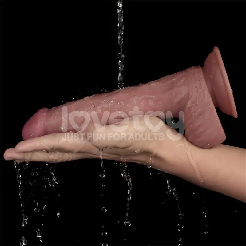 LOVETOY вибрирующий фаллоимитатор, 23 см
