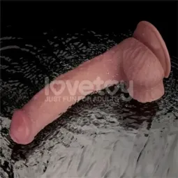 LOVETOY вибрирующий фаллоимитатор, 23 см