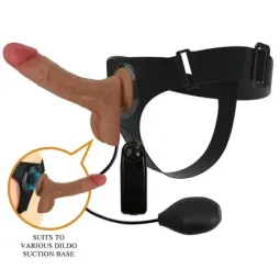 PRETTYLOVE Oher vibreeriv strap-on dildoga