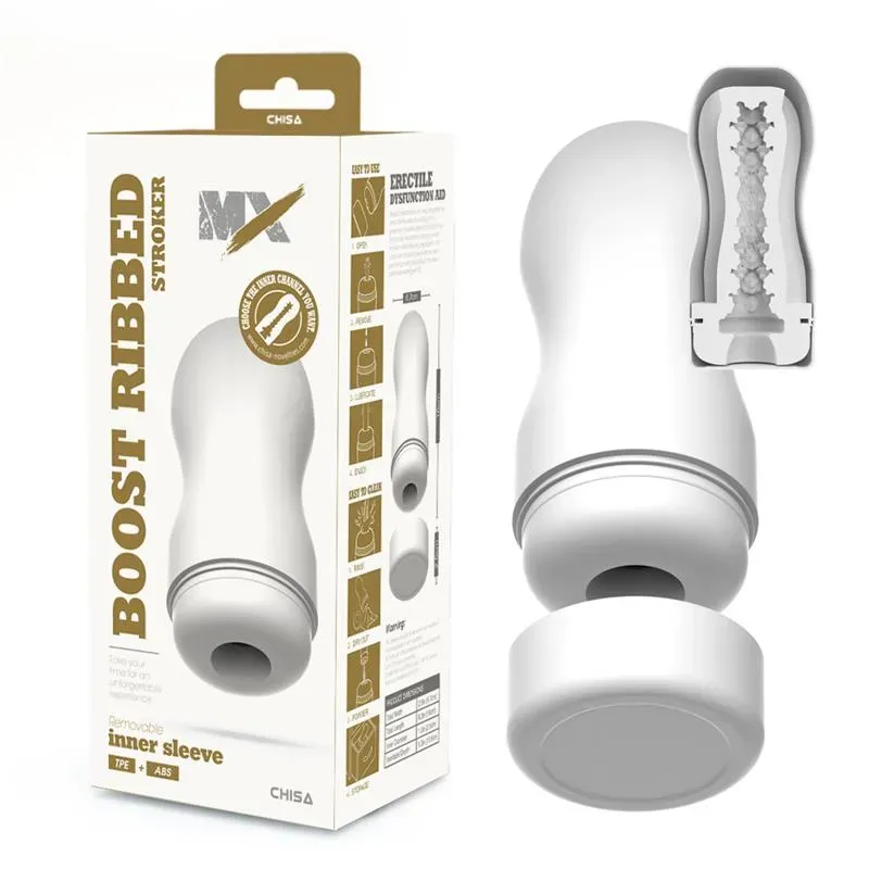 CHISA Boost Ribbed Stroker мастурбатор для мужчин