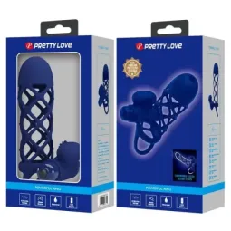 PRETTYLOVE vibreeriv peenisemansett, 10 režiimi