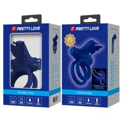 PRETTYLOVE двойное виброкольцо для пениса