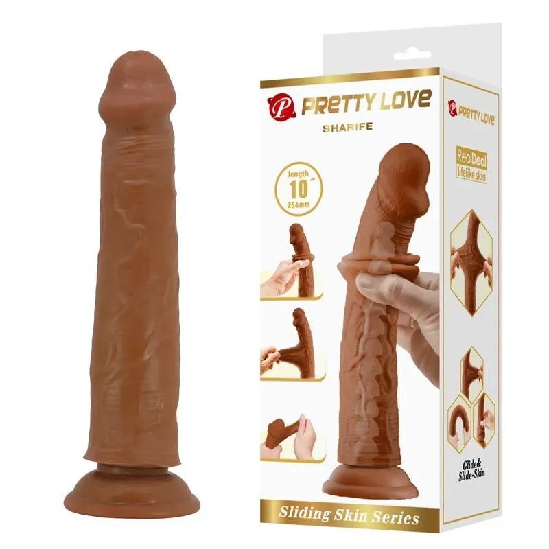 PRETTYLOVE Sharife realistlik dildo 25 cm