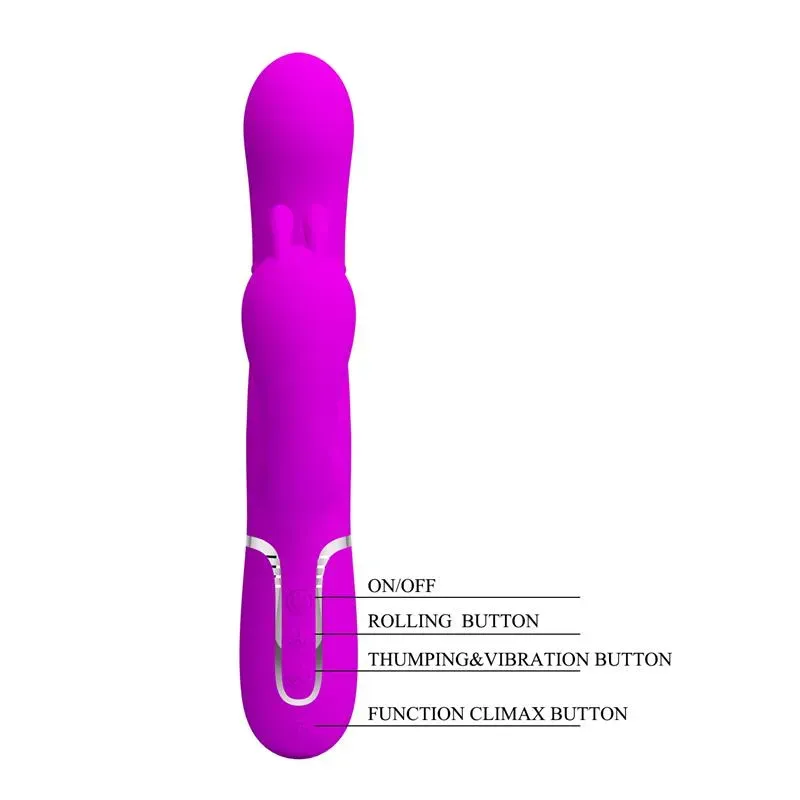 Pretty Love Cammy 4 in 1 вибратор-кролик