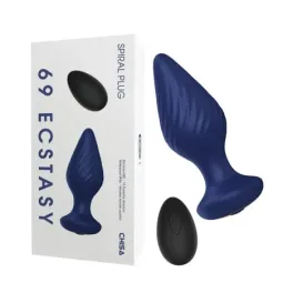 CHISA Spiral Butt Plug — анальная пробка с пультом