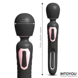 INTOYOU Lexy wand-vibraator liikuva keelega