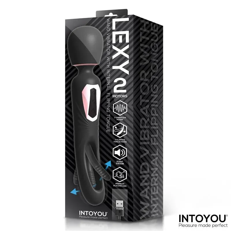 INTOYOU Lexy wand-вибратор с язычком