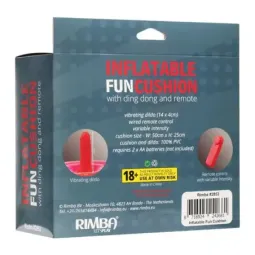 Inflatable Fun täispuhutav padi vibreeriva dildoga