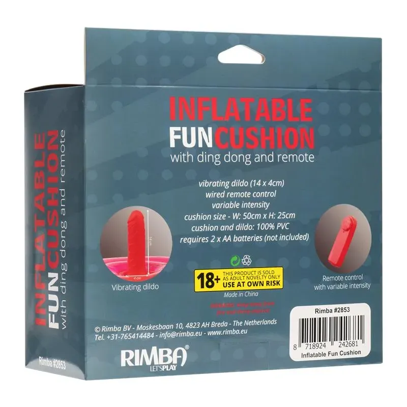 Inflatable Fun надувная подушка с вибро-дилдо