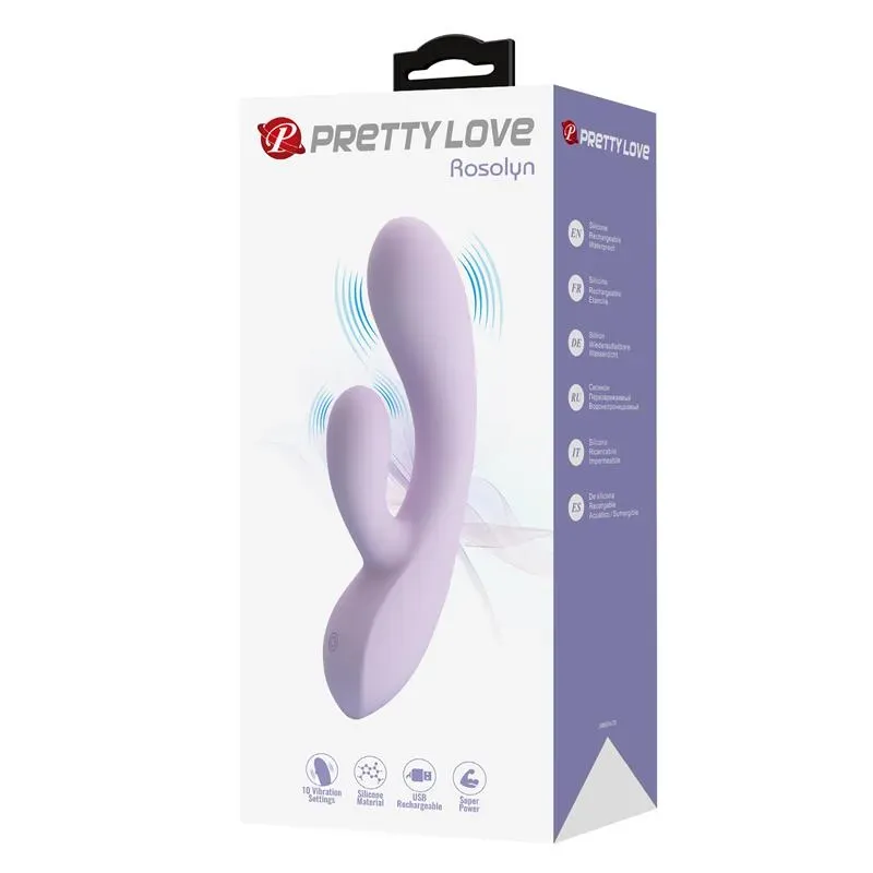 PRETTYLOVE Rosolyn Vibe rabbit-vibraator