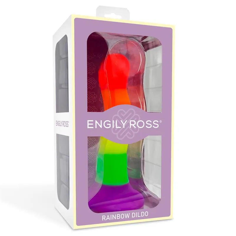 Dildo Rainbow Color 18 cm | Noks.ee