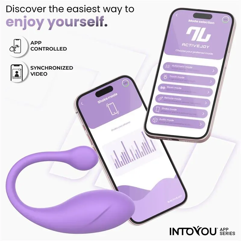 INTOYOU Bulby виброяйцо с приложением