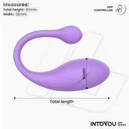 INTOYOU Bulby виброяйцо с приложением