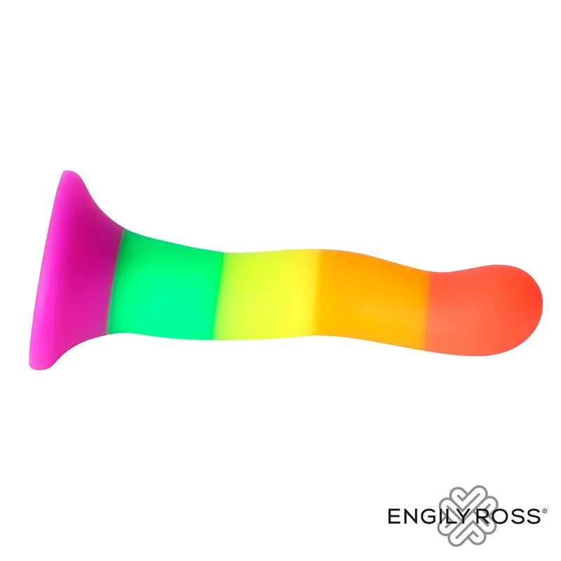 Dildo Rainbow Color 18 cm | Noks.ee