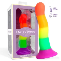 Dildo Rainbow Color 18 cm | Noks.ee