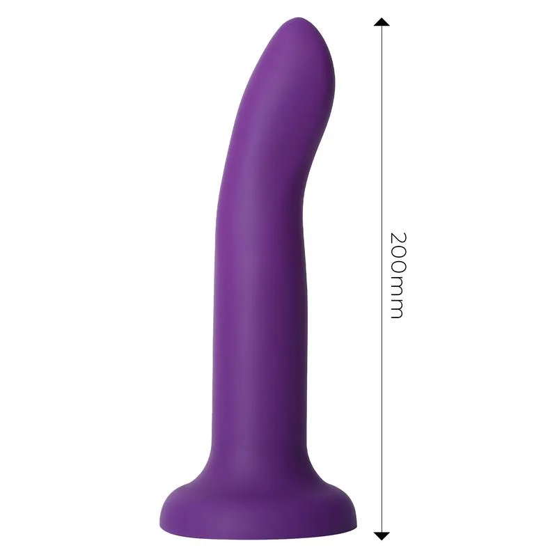 Värvi muutev dildo, lillast roosaks, 21 cm | Noks.ee