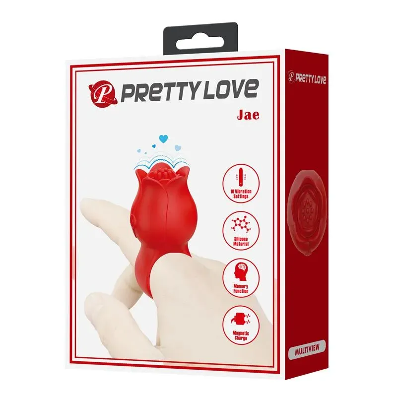 PRETTYLOVE Jae Rose вибратор на палец