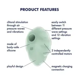 Satisfyer Cloud Dancer стимулятор клитора