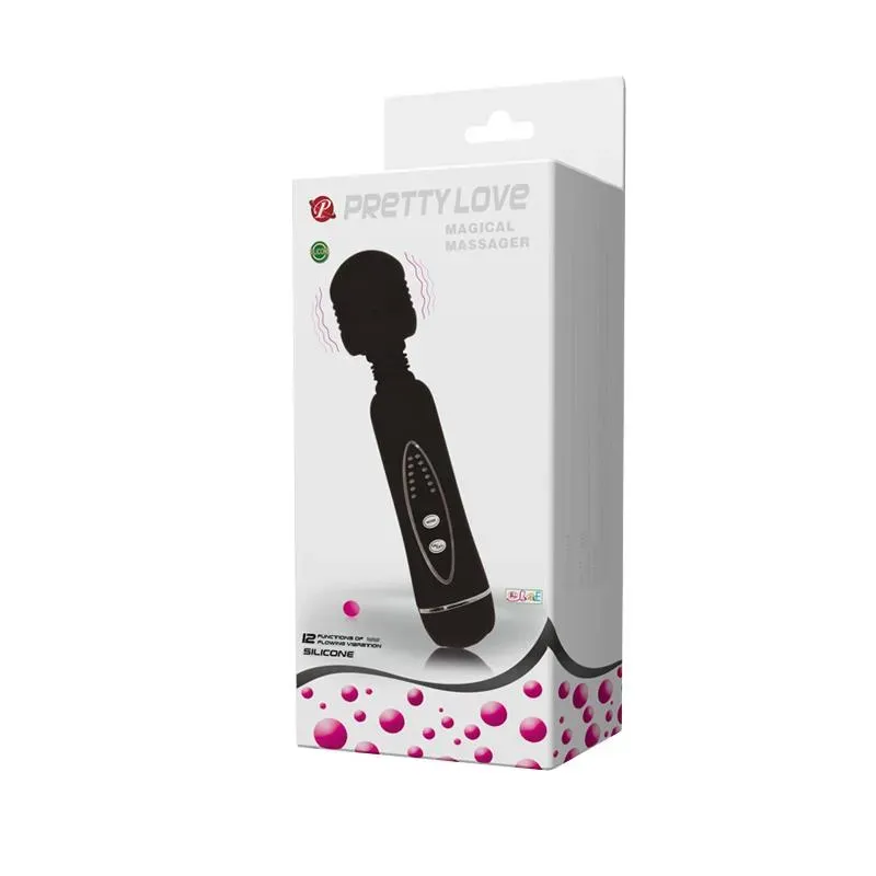 PRETTYLOVE Magic Massager Black массажёр