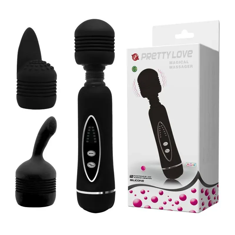 PRETTYLOVE Magic Massager Black massaažipulk