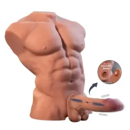 XISE Fitter торс с фрикциями и съёмным дildo