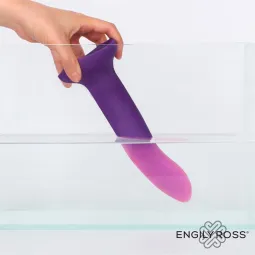 Värvi muutev dildo, lillast roosaks, 21 cm | Noks.ee