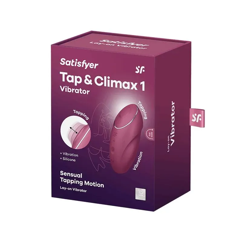 Satisfyer Tap & Climax 1 клиторальный вибратор
