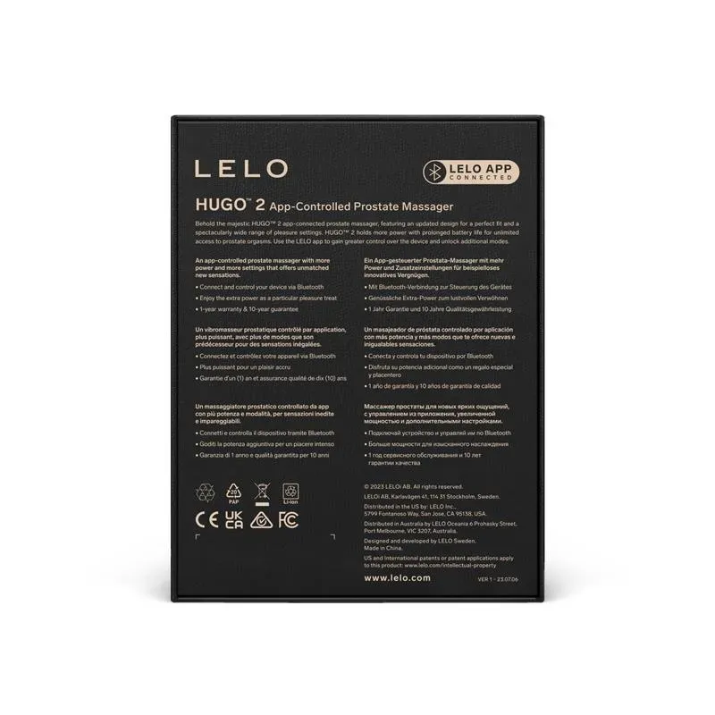 LELO Hugo 2 вибромассажёр простаты
