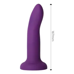 Värvi muutev dildo, lillast roosaks, 17 cm | Noks.ee
