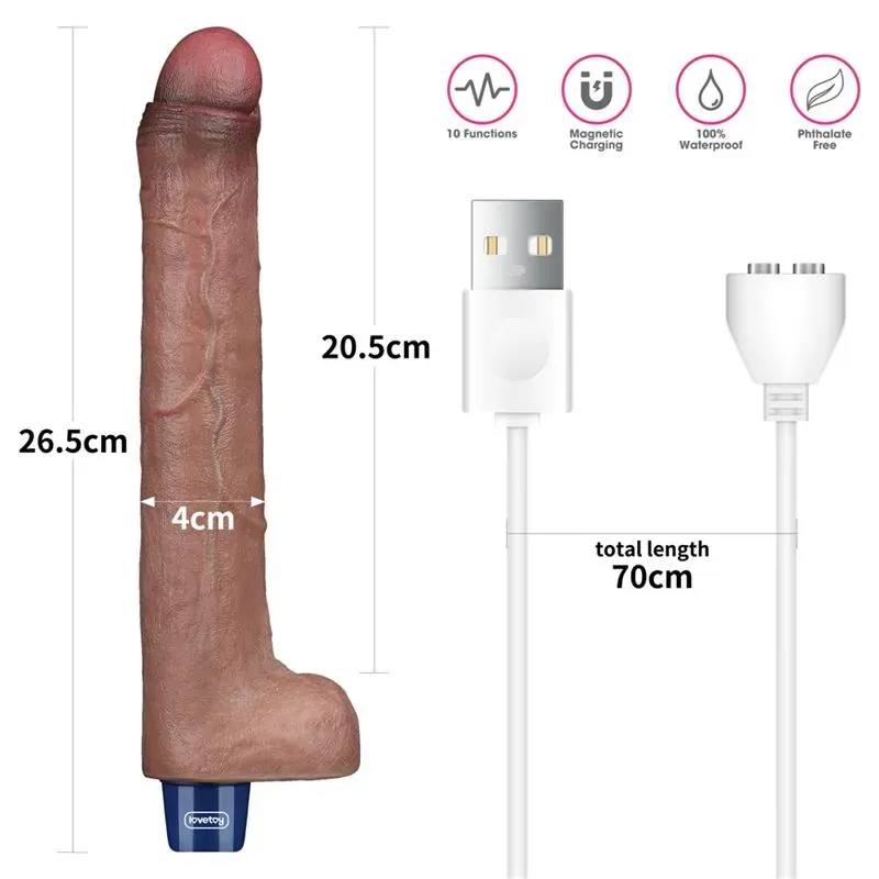 LOVETOY REALISTIC Vibe 11 USB вибратор