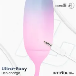 INTOYOU APP SERIES виброяйцо с приложением