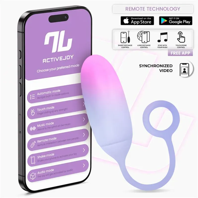 INTOYOU APP SERIES виброяйцо с приложением