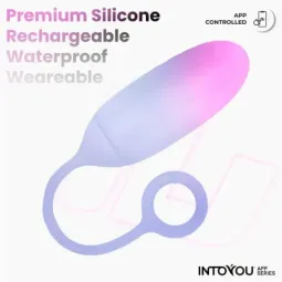 INTOYOU APP SERIES виброяйцо с приложением