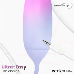INTOYOU APP SERIES виброяйцо с приложением