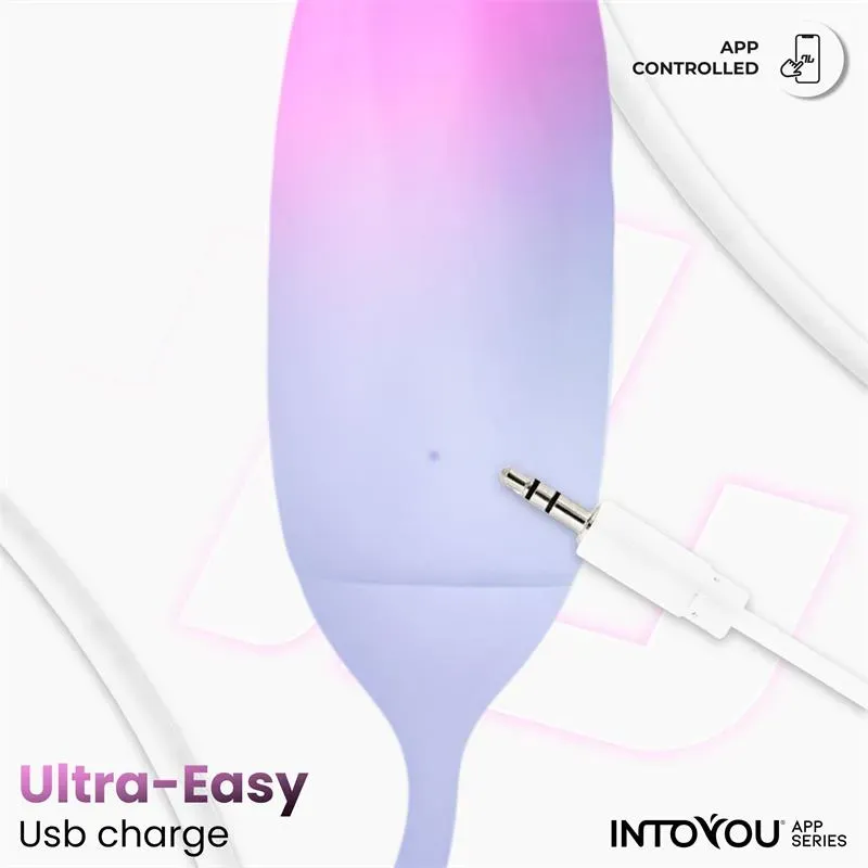 INTOYOU APP SERIES виброяйцо с приложением