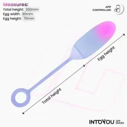 INTOYOU APP SERIES vibromuna rakendusega